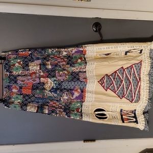 Vintage Chessa Davis Christmas skirt size M
